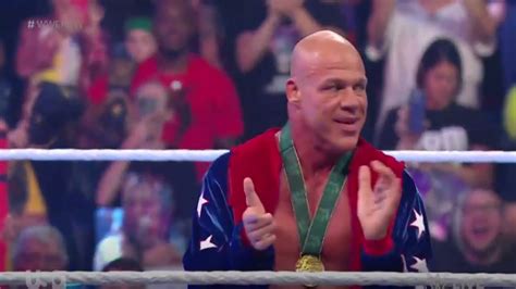 Kurt Angle Returns Wwe Entrance Wwe Raw 8292022 Youtube