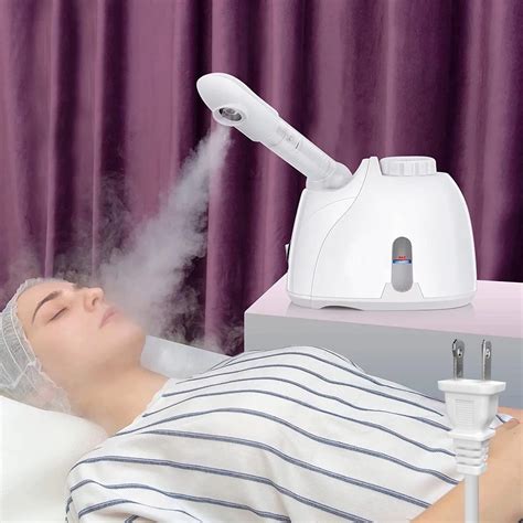 portable facial steamer nano ionic face steamer  rotatable