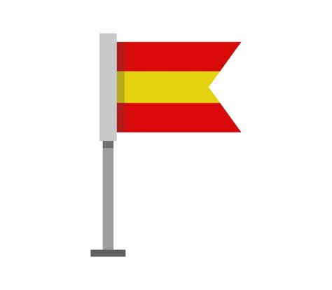 Bandera de españa Vector Premium