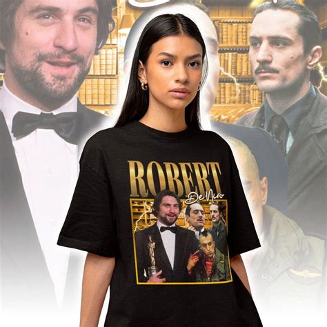 Robert De Niro Retro Classic Movie Tee - Robert De Niro - Robert De ...