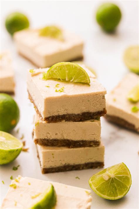 Paleo Vegan Key Lime Pie Bars No Bake What Great Grandma Ate