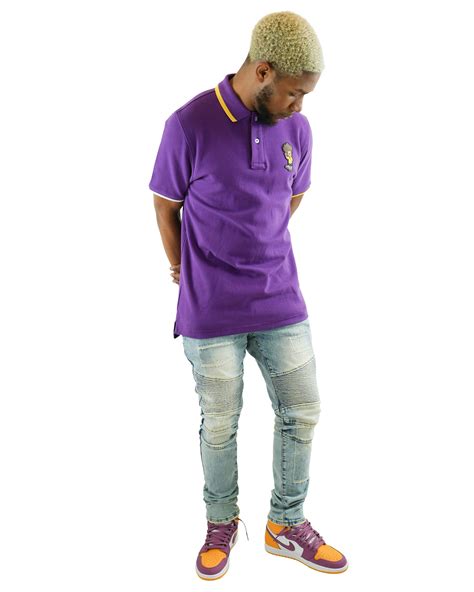 The Boondocks Huey Plum Polo Shirt The Boondocks Official