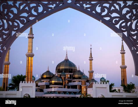 Crystal Mosque Or Masjid Kristal In Kuala Terengganu Terengganu