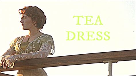 Titanic Roses Tea Dress Youtube