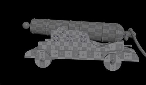 ancient cannon mortar 3D model | CGTrader