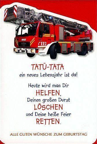 Happy Birthday Feuerwehrmann Spr Che De Sprueche