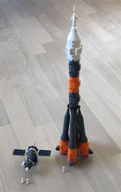 Lego Ideas Soyuz Rocket And Spacecraft