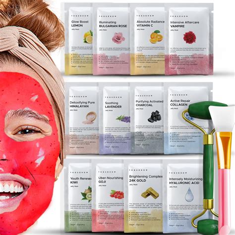 Jelly Mask For Facials 12 Flavors Hydrating