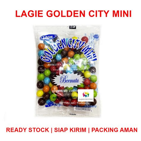 L Agie Golden City Mini Cokelat Biskuit Lagie Gram Lazada Indonesia