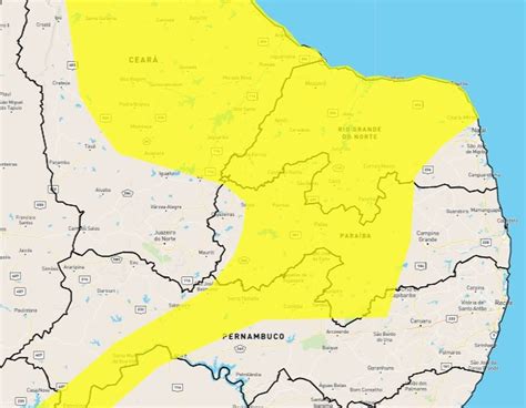 Inmet Emite Alerta De Chuvas Intensas Para Cidades Do Rn Veja