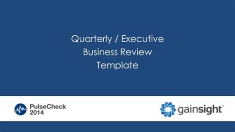 Achieve Customer Success with our Quarterly Business Review Template