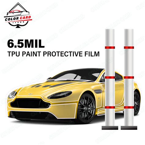 Colorcard Best Tpu Ppf Transparent Car Paint Protection Film Car Wrap