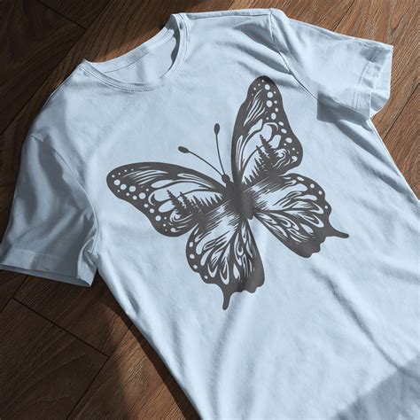 Butterfly Pines SVG for Cricut, Silhouette, xTool, Glowforge Use