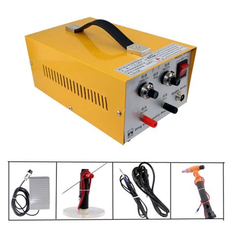 Pulse Sparkle Spot Welder 200w Jewelry Welding Machine For Necklace Silver Gold Free Shipping