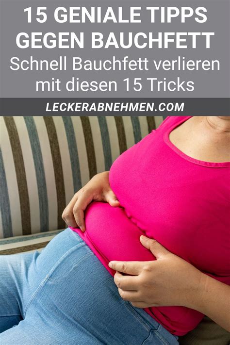 Bauchfett verlieren und dauerhaft loswerden mit diesen Tipps für