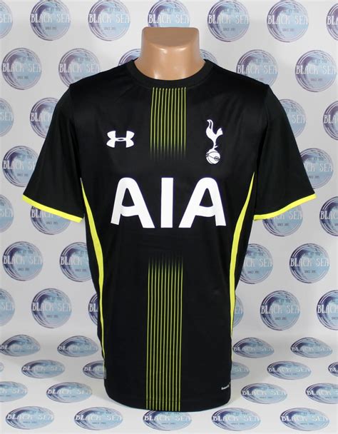 Tottenham Hotspur Away Football Shirt 2014 2015 Sponsored By Aia