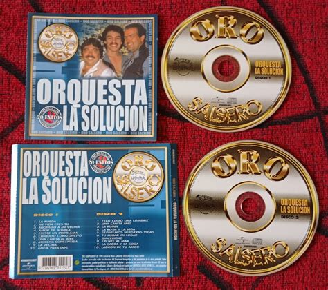 Orquesta La Solucion Oro Salsero Original 2002 Spain 2 Cd Set Ebay