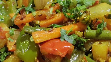 Veg Jalfrezi Mix Veg Style YouTube