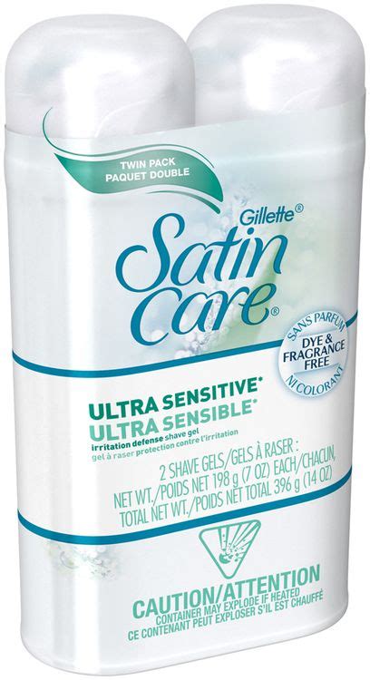 Gillette Satin Care Ultra Sensitive Shave Gel Reviews