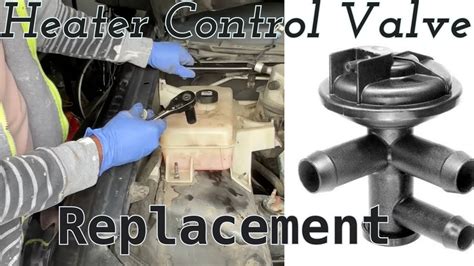 How To Remove Coolant Tank On A Gmc Envoy Replace Heater Control Valve Youtube