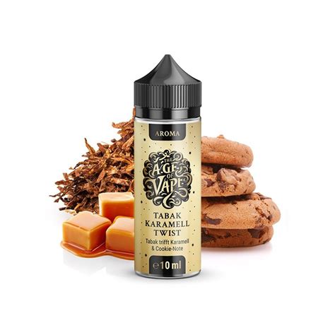 The Age Of Vape The Age Of Vape Tabak Karamell Twist Aroma Ml