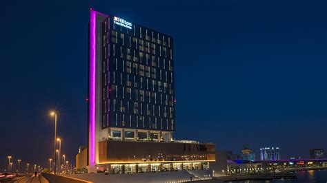 Hilton Garden Inn Bahrain Bay Nulty Lighting Design