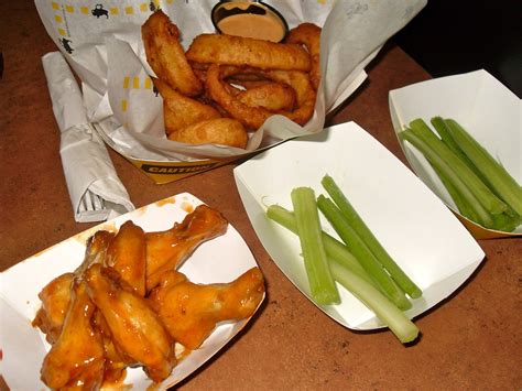 Buffalo Wild Wings Mango Habanero Wings Onion Rings And Flickr