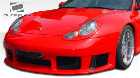 2000 Porsche 996 Fiberglass Front Bumper Body Kit 1999 2001 Porsche