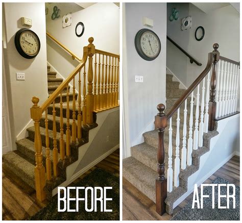 Two Points For Honesty Refinishing Oak Stair Railings