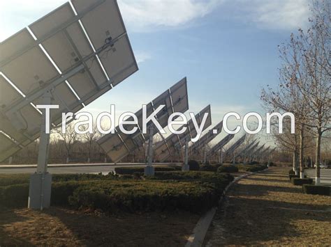 Zrs Dual Axis Solar Tracking System Solar Tracker Zrs Semi Auto