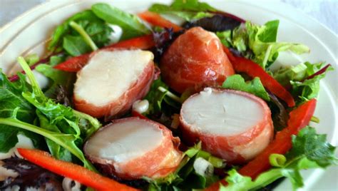 Smoked Prosciutto Wrapped Scallops