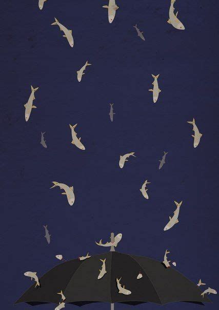 it's raining fish Pattern Wallpaper, Art Wallpaper, Haruki Murakami Books, Kafka On The Shore ...