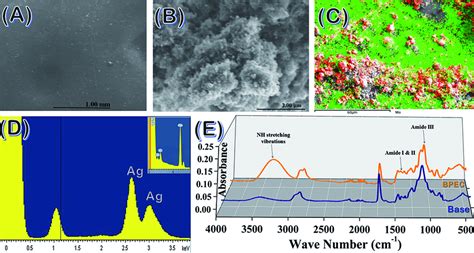 Surface Morphology And Elemental Mapping Of 3D Printed BPEC A And B