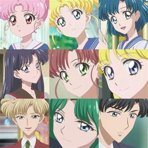 Sailor Moon Crystal characters. | Sailor moon art, Sailor moon crystal ...