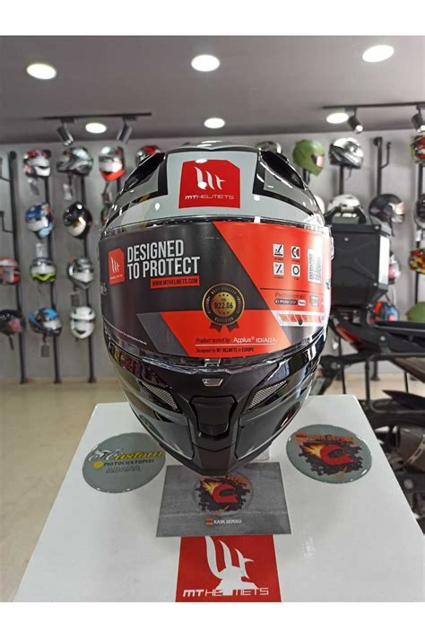 MT Helmets Revenge 2 S Hatax B2 Parlak Full Face Kapalı Motosiklet