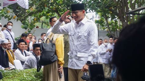 Sandiaga Tegaskan Bakal Dukung Penuh Keputusan Gerindra Soal Prabowo