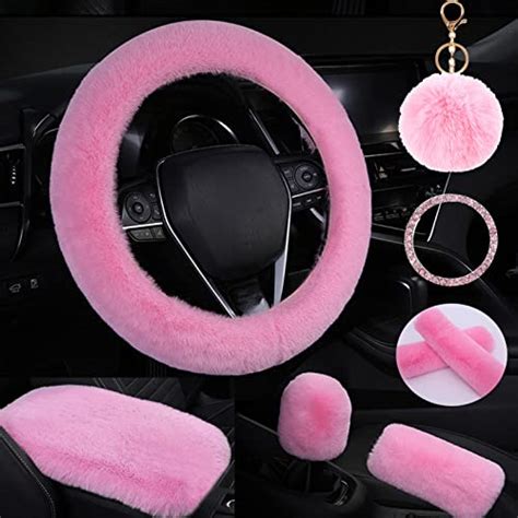 This Fluffy Pink Steering Wheel Cover Is The Cutest Thing You Ll Ever See