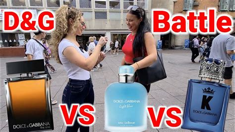 Women React To D G Light Blue Intense D G The One D G K Fragrance