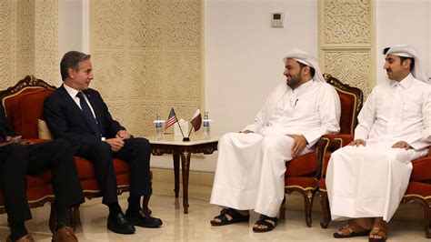 Les Tats Unis Au Qatar Persistent Encourager Un Accord Entre Isra L