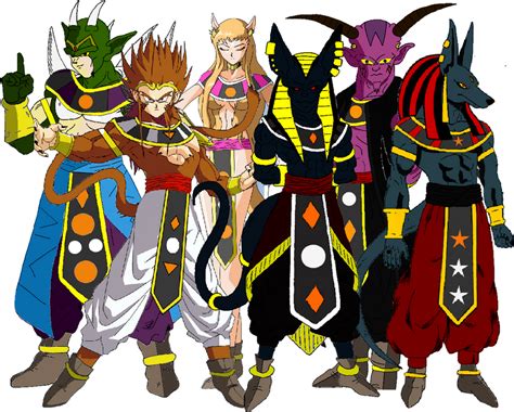 The 6 Gods Of Destruction Eliminated By Davidbksandrade On Deviantart