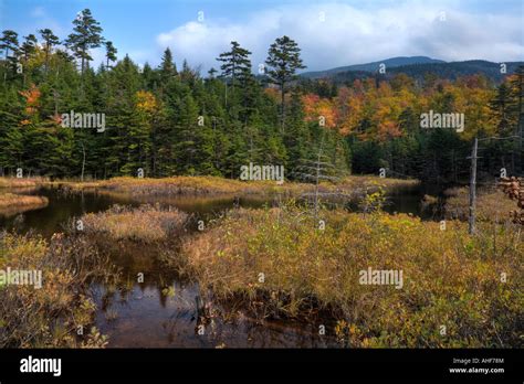 Autumn In New Hampshires White Mountains Stock Photo Alamy