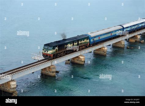 Rameswaram Railway Bridge India High Resolution Stock Photography and Images - Alamy