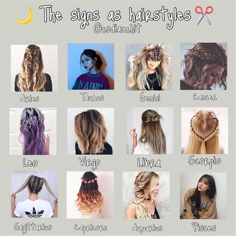 Zodiac Hairstyles For Short Hair