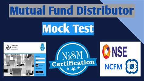 NISM VA Mutual Fund Distributor Details NISM NISMEXAM Nism Nismexam