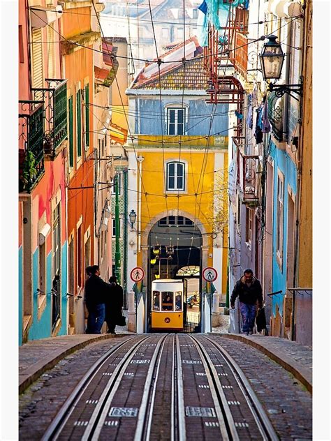 Lisbon Portugal Tram train on the city streets Canvas sold by Meredith forCarlton | SKU 42420816 ...