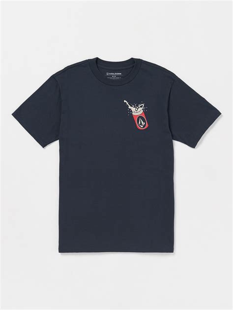 Ice Cold Stoke Short Sleeve Tee Navy Volcom Us