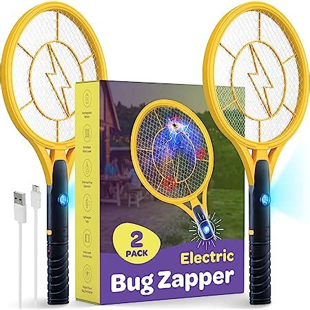 Amazon Zap It Electric Fly Swatter Racket Mosquito Zapper