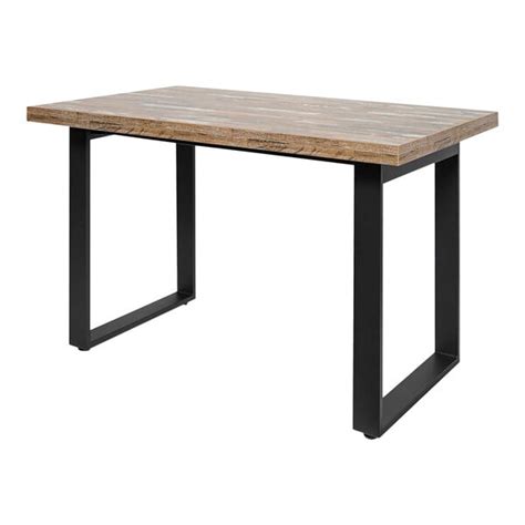 Bfm Seating Urban Black Powder Coated Steel Loop Frame Standard Height Table Base For 30 X 48