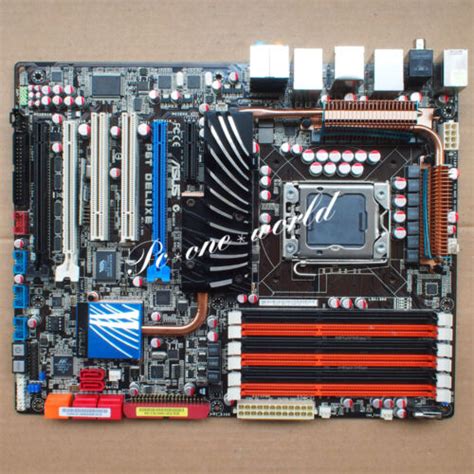 Asus P6t Deluxe Motherboard Lga 1366 Ddr3 Intel X58 100 Working 610839165841 Ebay