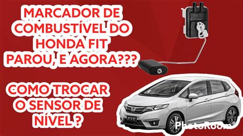 COMO TROCAR A BOIA OU SENSOR DE NÍVEL DO HONDA FIT YouTube